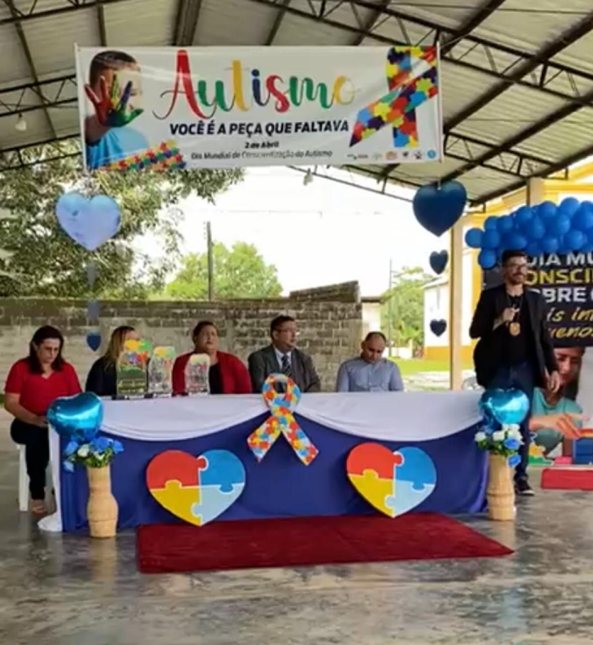 NO MUNICÍPIO DE AMAPÁ, POLÍCIA CIVIL PARTICIPA DA SEMANA DE CONSCIENTIZAÇÃO SOBRE AUTISMO